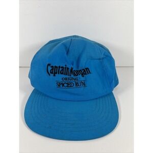 Vtg Captain Morgan Original‎ Spiced Rum Snapback hat cap alcohol party frat 90s